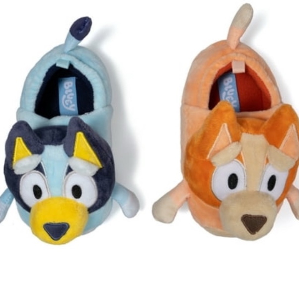 Bluey and Bingo Plush Slippers